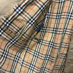 Burberry Vintage House Check Lined Long Coat