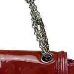 Chanel Burgundy Patent Leather Mademoiselle Bijoux Chain Flap Bag 2008