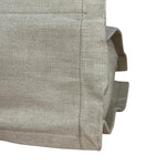 Saint Laurent Beige Canvas Rive Gauche Tote Bag