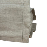 Saint Laurent Beige Canvas Rive Gauche Tote Bag