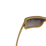 Chanel Beige/Brown Shield Wraparound Reading Sunglasses