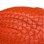 Bottega Veneta Sunset Orange Intrecciato Leather Hobo Tote