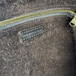 John Varvatos Suede Messenger Bag