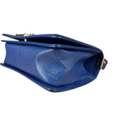 Chanel Blue Chevron Caviar Medium Boy Bag 2019