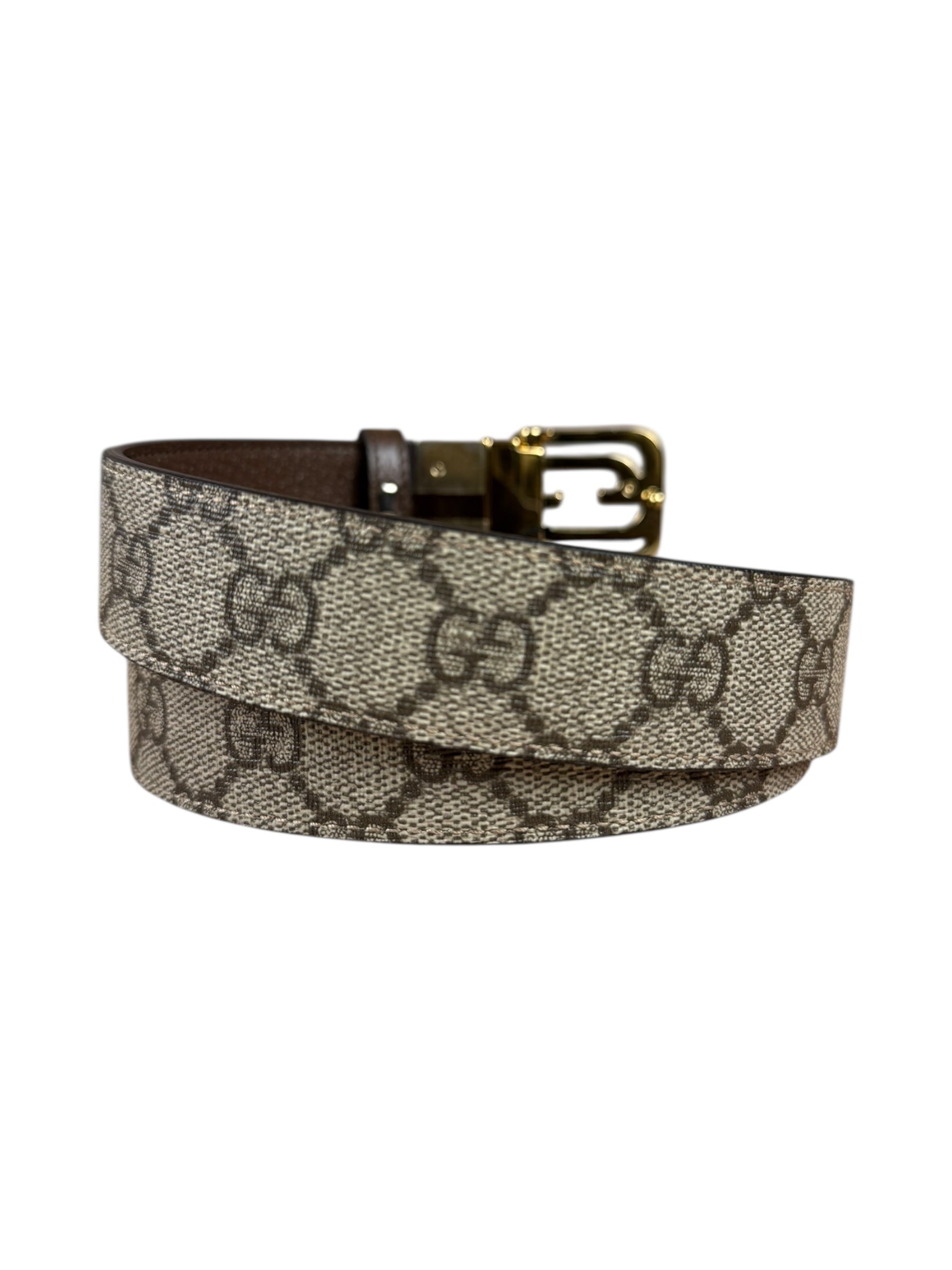 Gucci GG Buckle Belt Reversible Supreme
