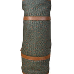 Yves Saint Laurent Vintage Brown Leather Woven Hand Bag