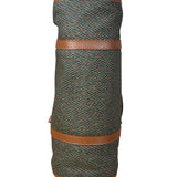 Yves Saint Laurent Vintage Brown Leather Woven Hand Bag