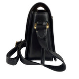 Coach Black Leather Studio Shoulder Bag