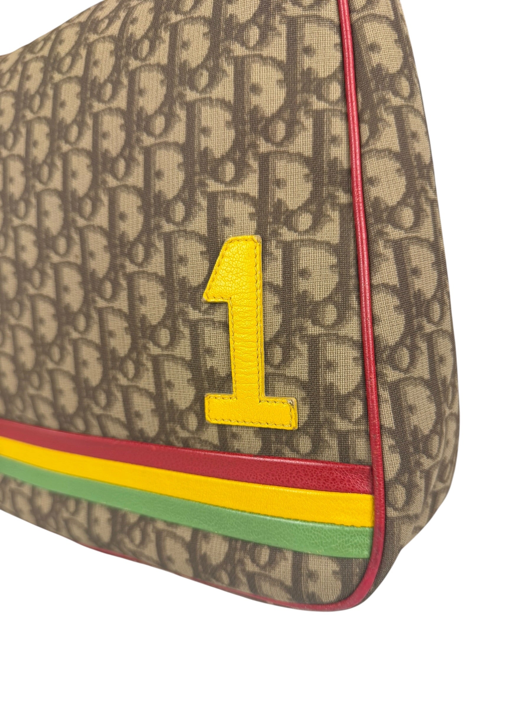 Christian Dior Vintage Rasta 1 Messenger Bag