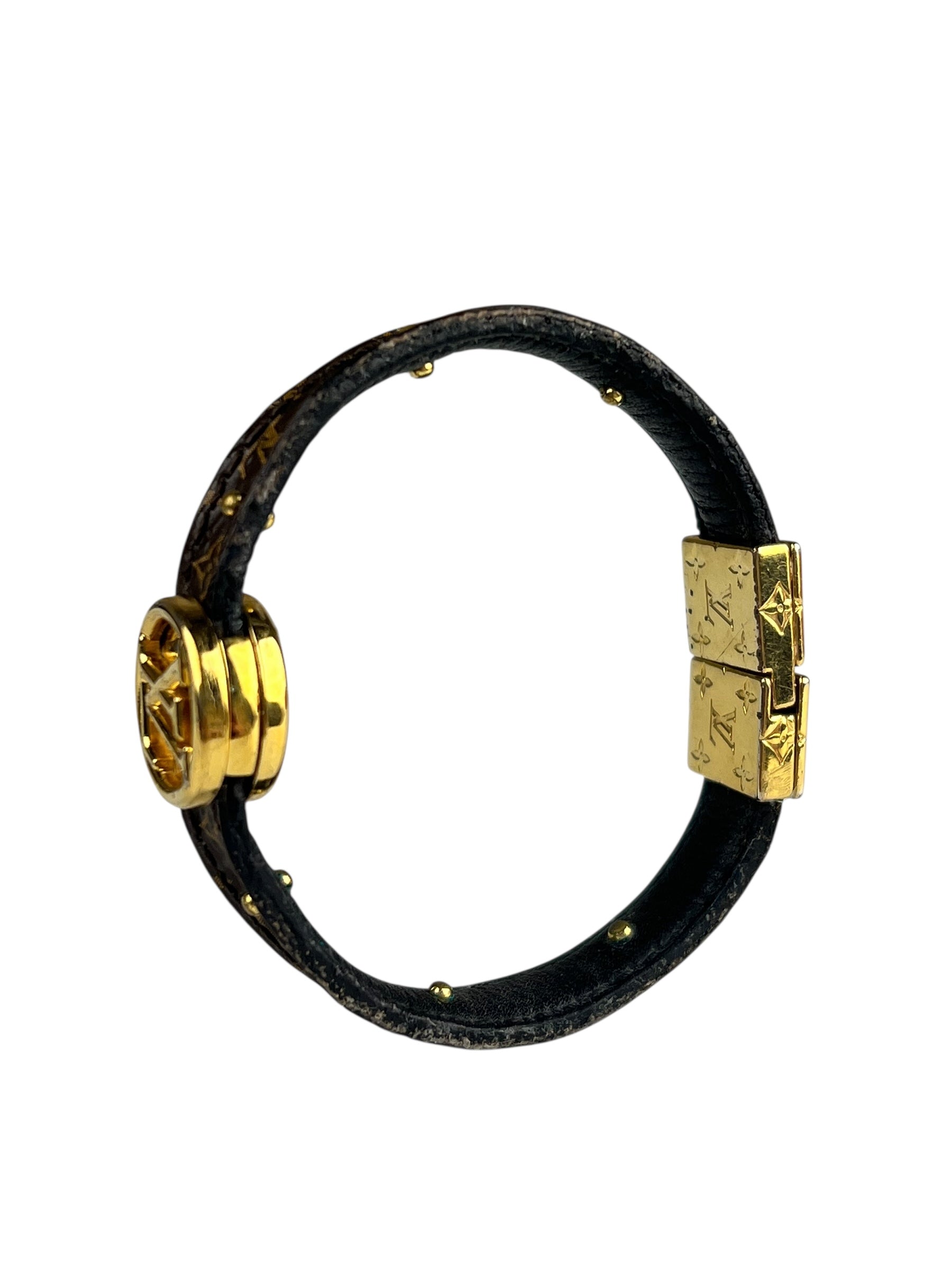 Louis Vuitton Monogram LV Circle Reversible Bracelet