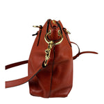 Coach Orange Remi Satchel Crossbody Bag