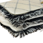 Chanel Tweedy Quilted Leather Fringe Flap Bag 2011