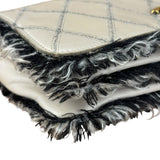 Chanel Tweedy Quilted Leather Fringe Flap Bag 2011