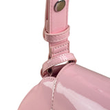 Diesel Pink Patent Leather Play Shoulder Bag