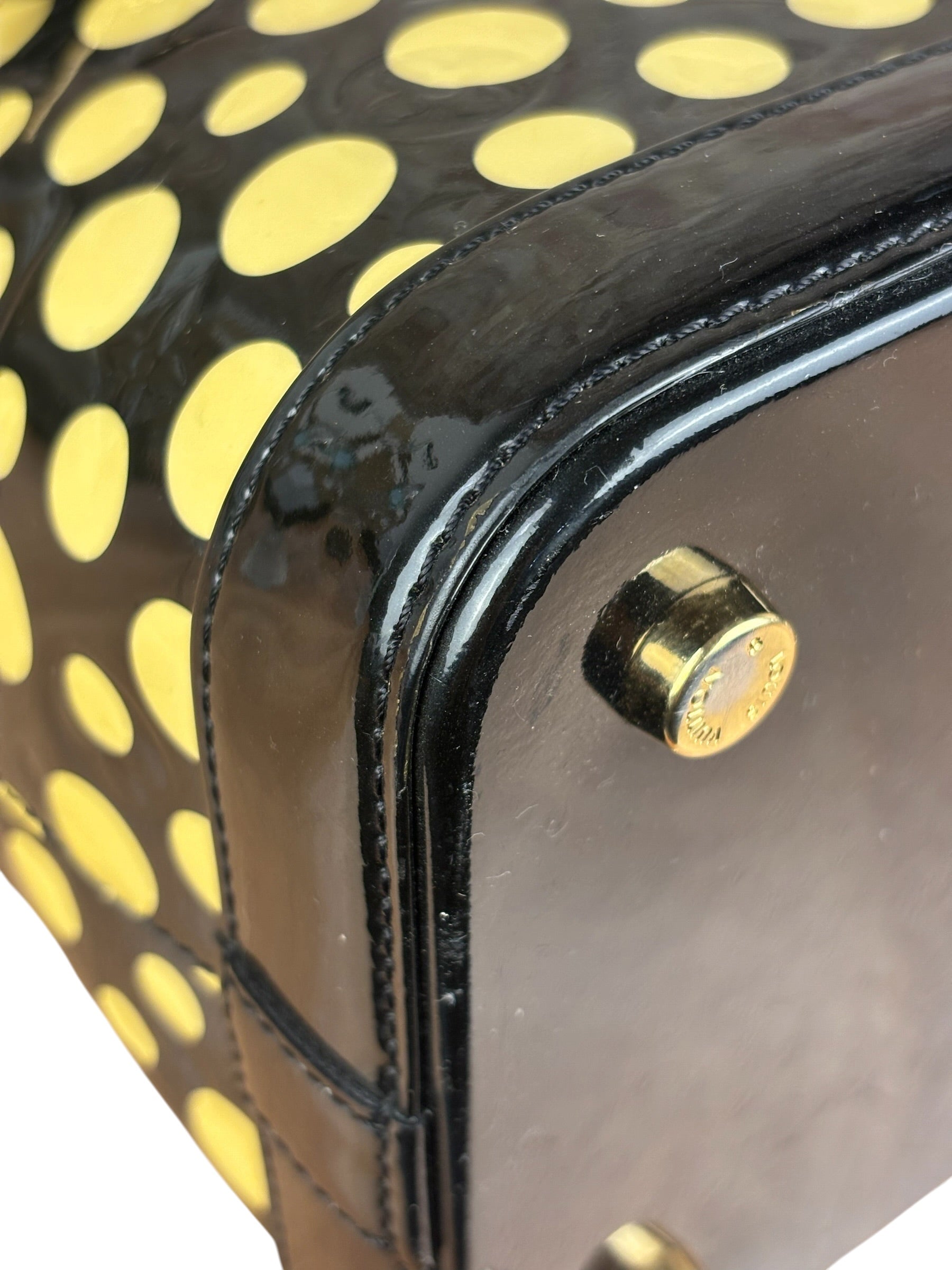 Louis Vuitton x Yayoi Kusama Infinity Dots Lockit Hand Bag MM