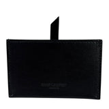 Yves Saint Laurent Black Leather Slip Mirror