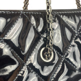 Chanel Black Patent Leather 2.55 Reissue Tote Bag 2010