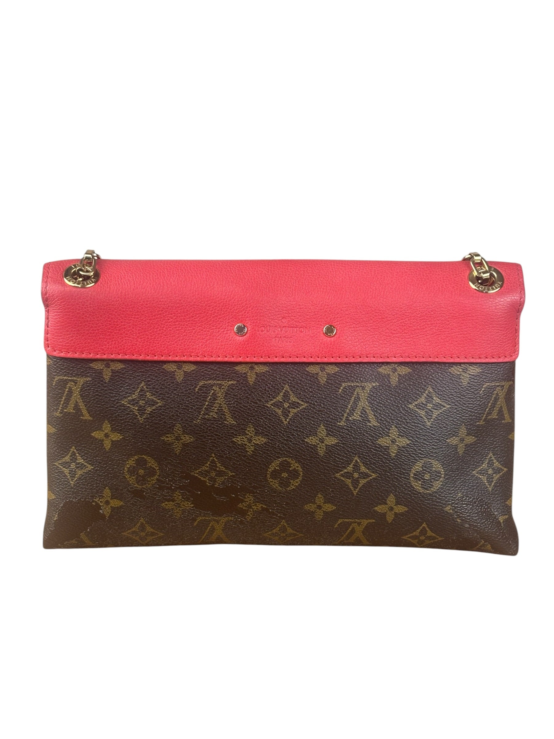 Louis Vuitton Pink Monogram Canvas Pallas Chain Shoulder Bag