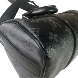 Louis Vuitton Grey Monogram Keepall Bandoulière 25