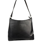 Burberry Black Leather Hobo Bag