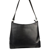 Burberry Black Leather Hobo Bag