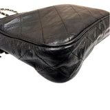 Chanel Vintage Black Quilted Lambskin Camera Bag 1986