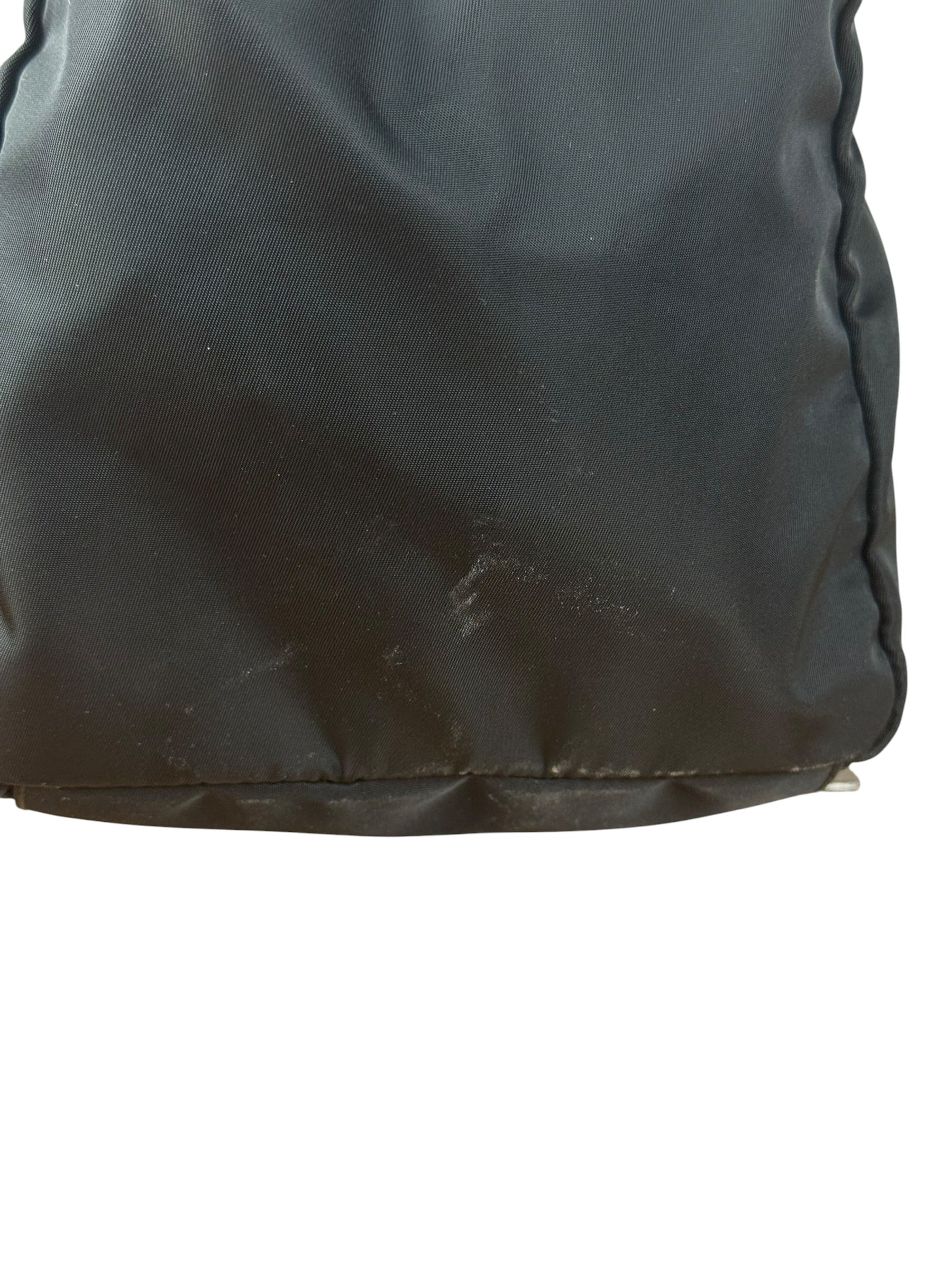 Prada Vintage Black Nylon Handbag