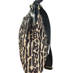Coach Leopard Print Canvas Crossbody