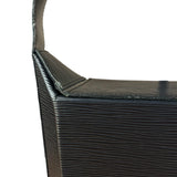 Yves Saint Laurent Black Epi Sac Seau Shoulder Bag