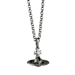 Vivienne Westwood Gunmetal 3D Orb Necklace