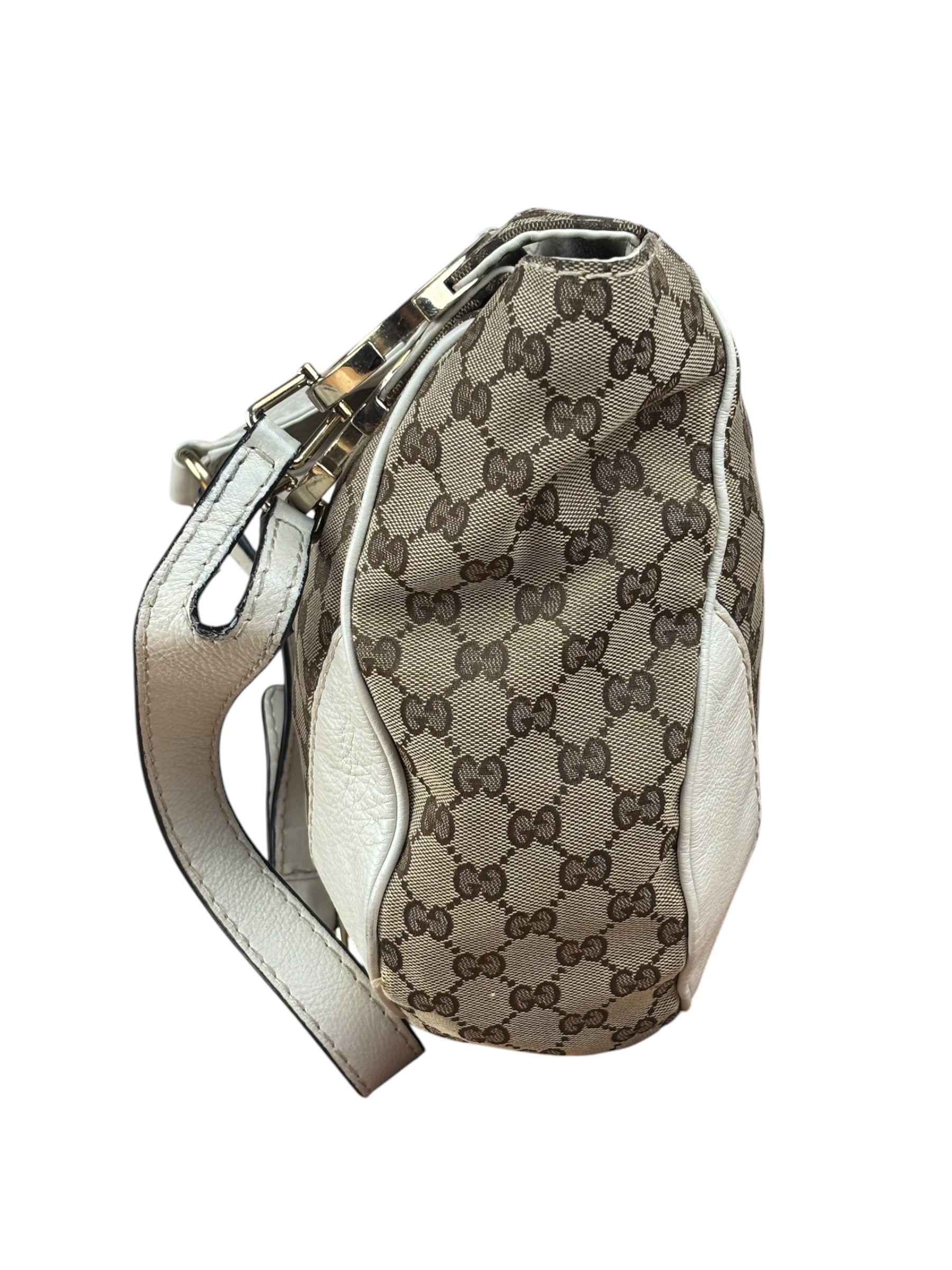 Gucci GG Canvas Medium Charlotte Hobo Bag