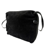 Bottega Veneta Black Suede/Leather Trim Crossbody Bag