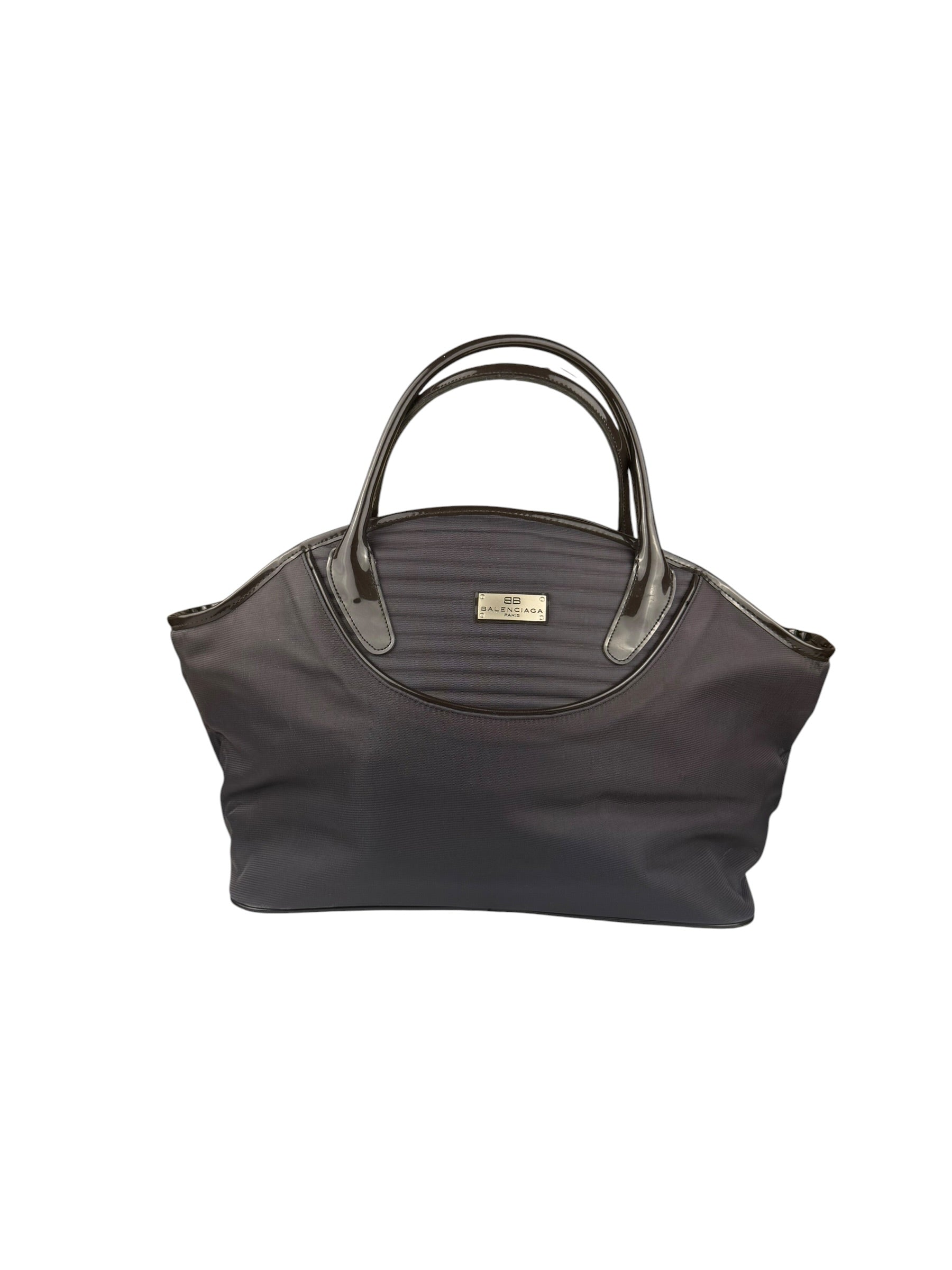 Balenciaga Vintage Grey Car Tire Shoulder Bag