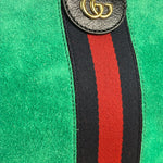 Gucci Suede Web Ophidia Chain Shoulder Bag