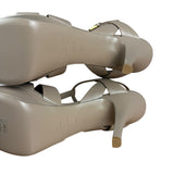 Saint Laurent King Palm Heels Beige