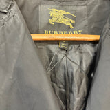 Burberry Black Mid Length Trench Coat