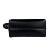 Fendi Black Leather Mini By The Way Boston Bag