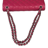 Chanel Pink Quilted Lambskin Jumbo Double Flap Bag 2014