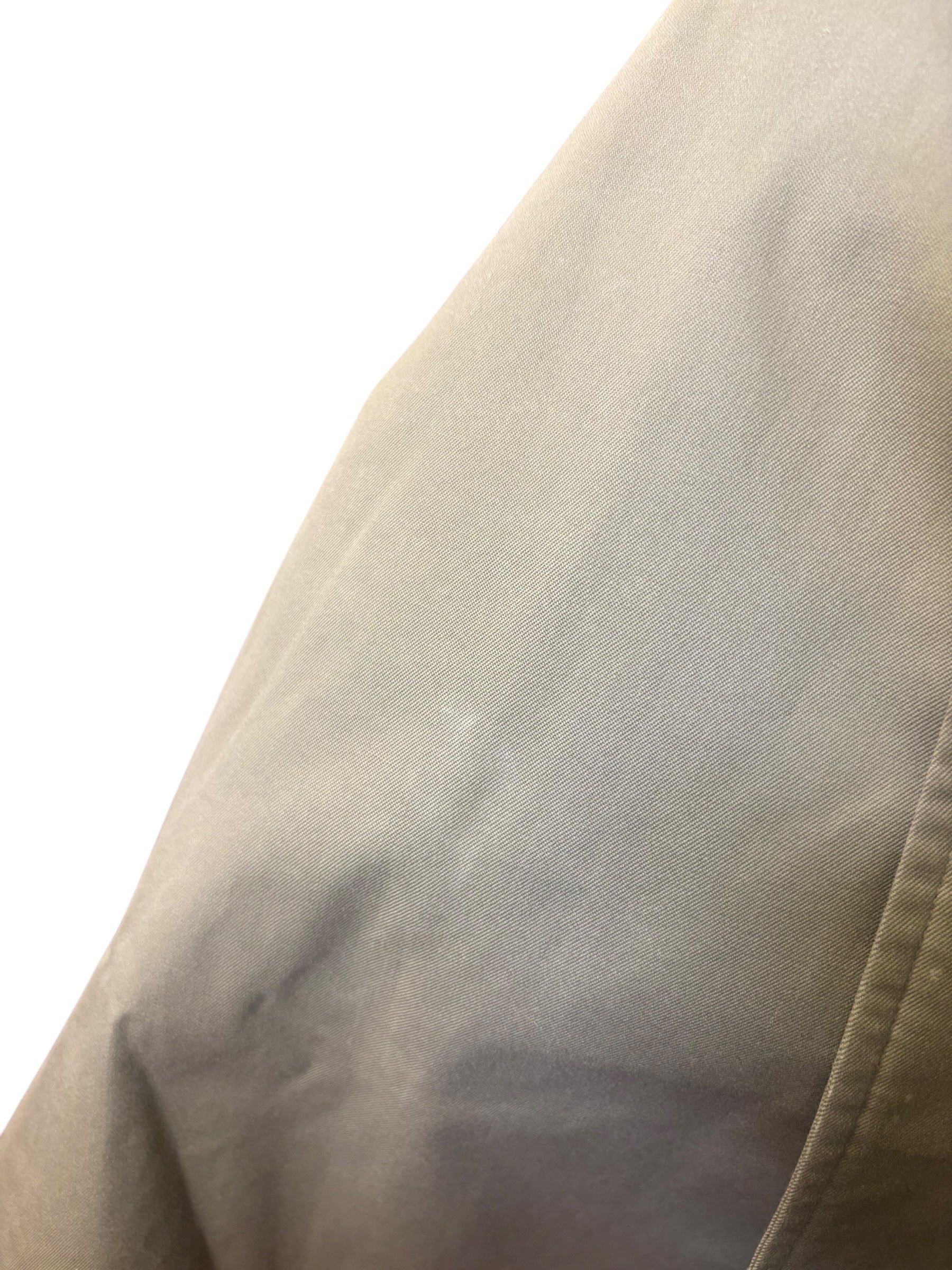 Burberry Vintage Dark Khaki Trench Coat