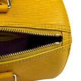 Louis Vuitton Yellow Epi Leather Speedy 25