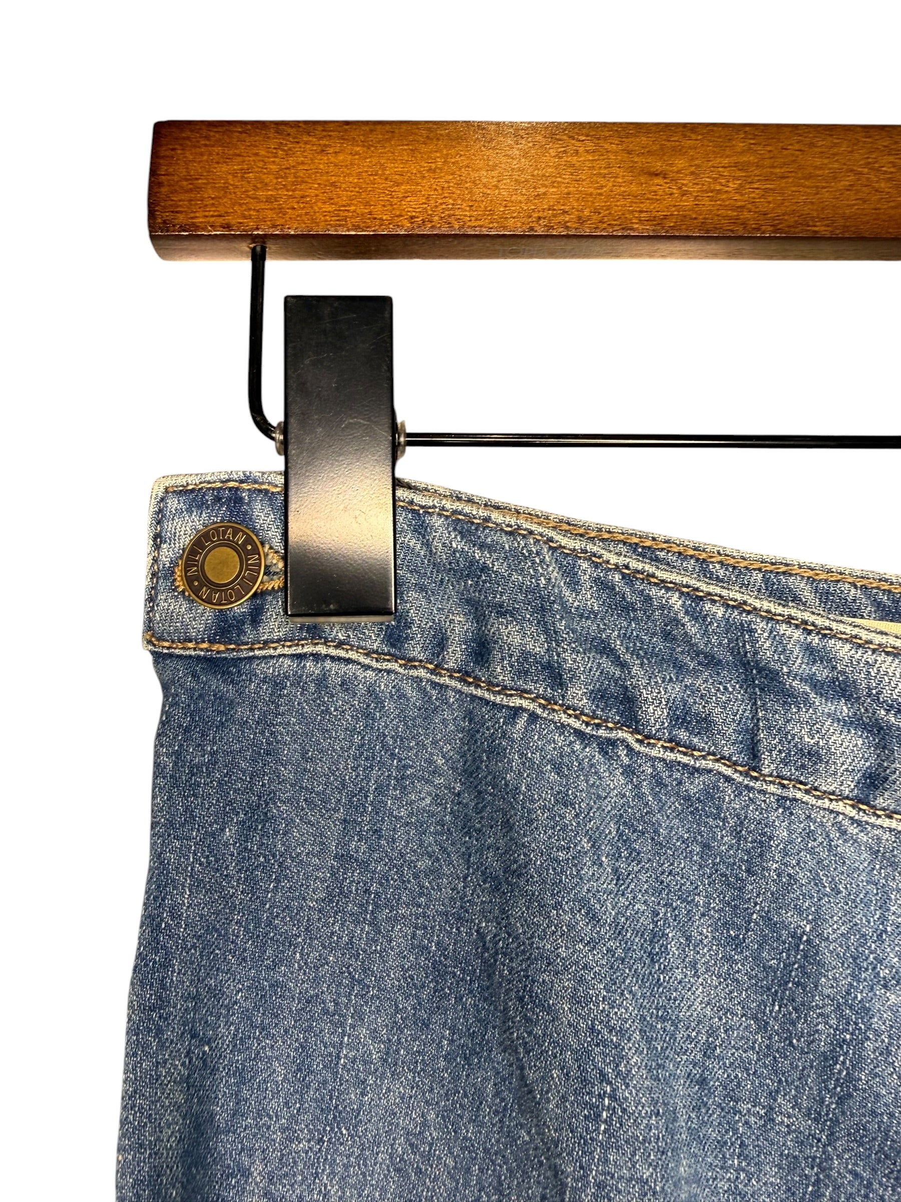 Nili Lotan Denim Skirt