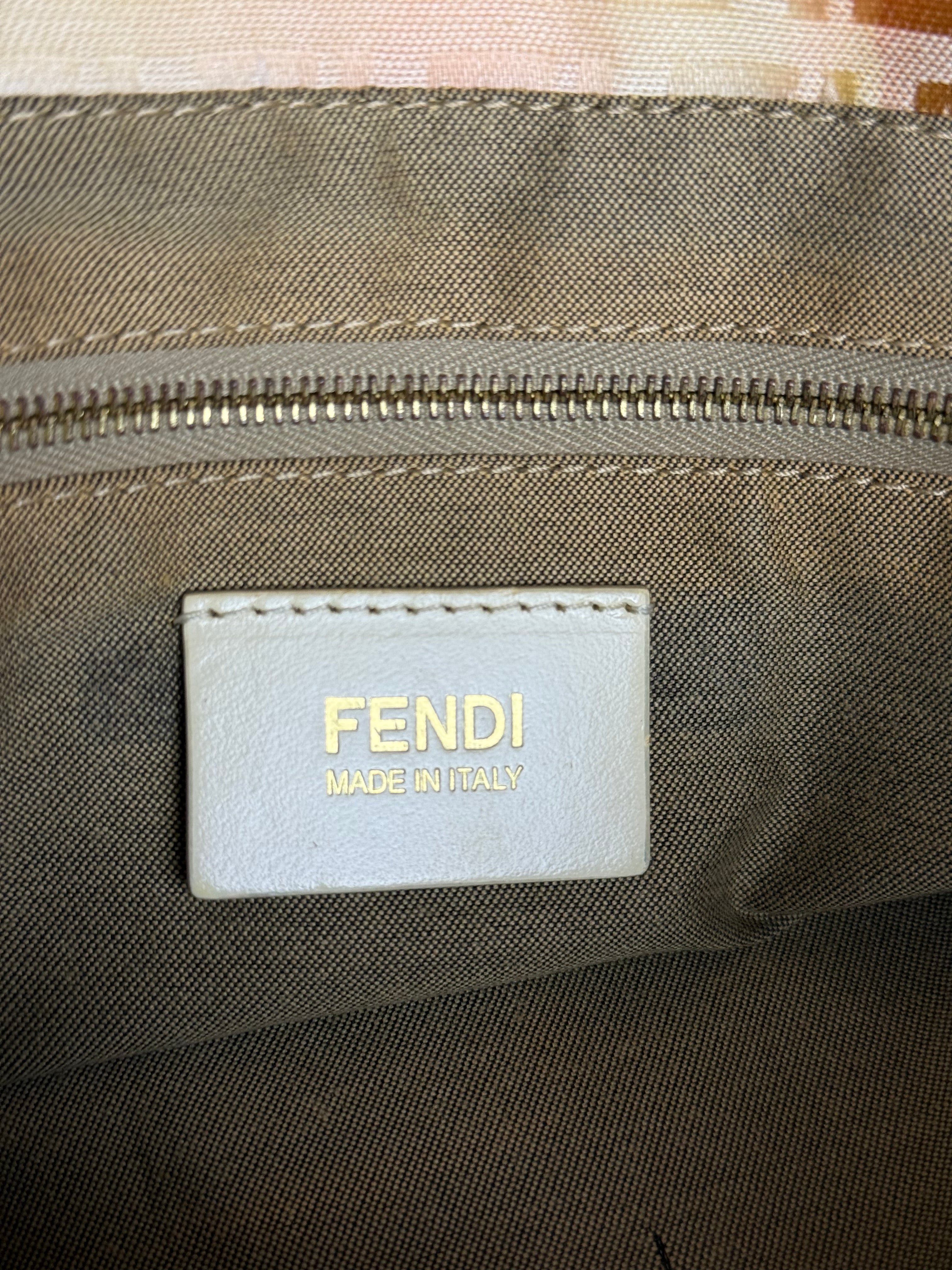 Fendi Zucchino Floral Mamma Baguette