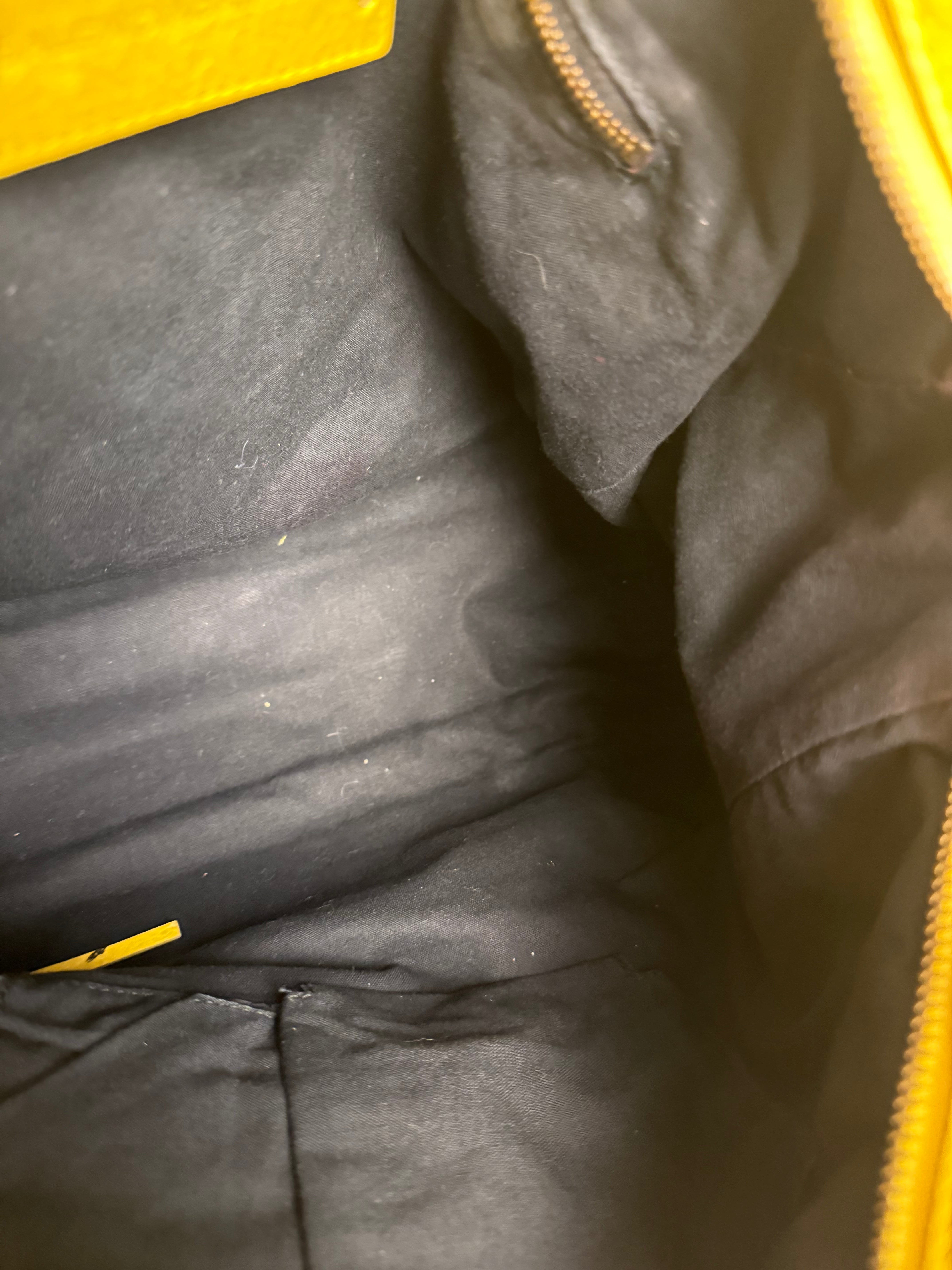 Balenciaga Yellow Leather Classic City Bag