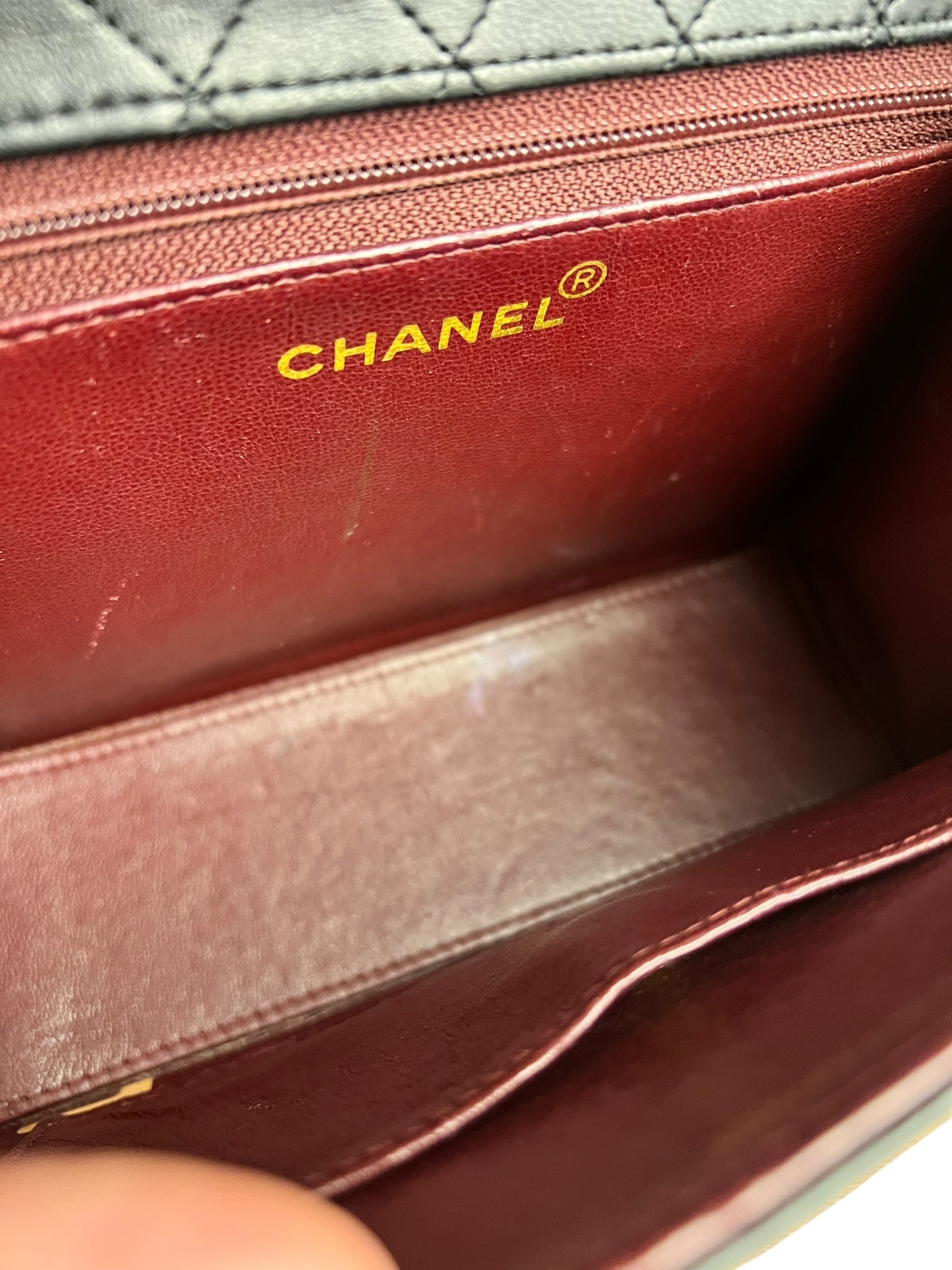 Chanel Neo Executive Black Lambskin 1990