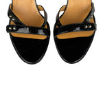 Hermes Sac Depeche Black Leather Heels