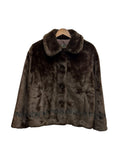 Vintage Fendi Brown Faux-Fur Coat