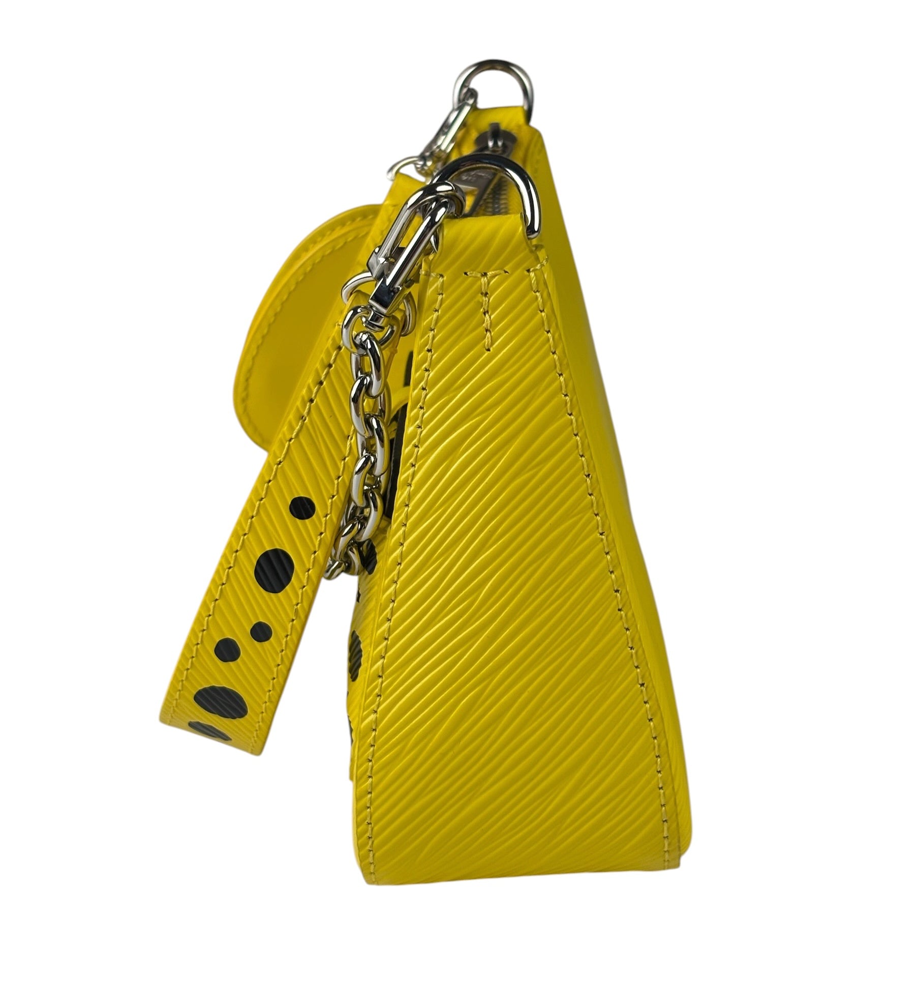 Louis Vuitton x Kusama Epi Infinity Dots Marellini Pochette PM Yellow