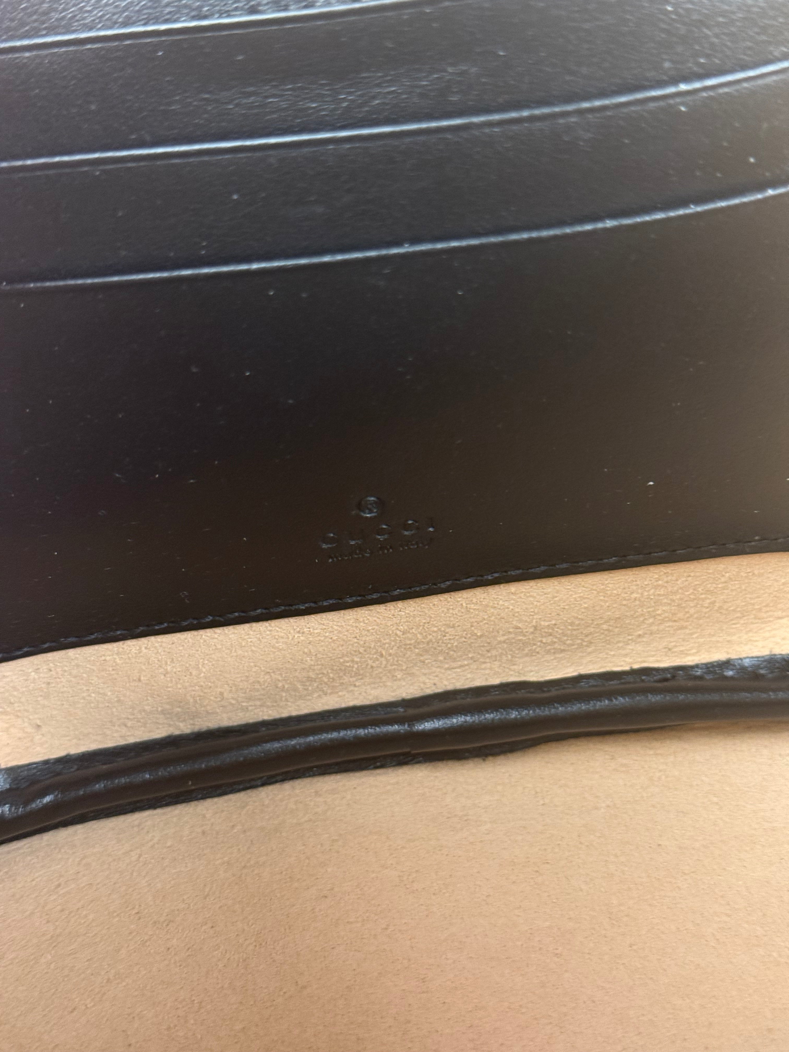 Gucci Black Marmont Vanity Shoulder/Hand Bag