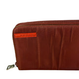 Prada Vintage Red Nylon Zip-Around Sport Long Wallet