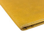 Loewe Yellow Leather Anagram Slim Bifold Long Wallet